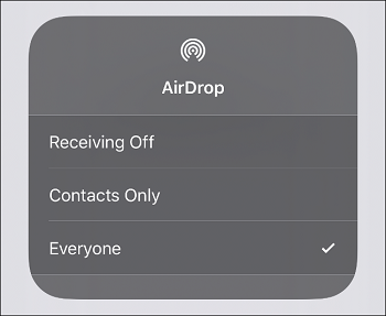 AirDrop not working
