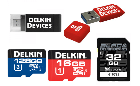 Delkin memory card/USB flash drive data recovery
