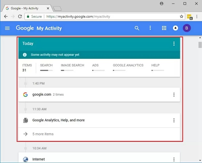 recover Chrome history