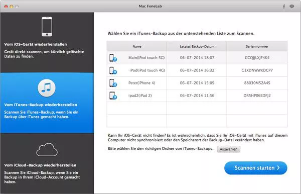top 10 iPhone data recovery software for Windows/Mac