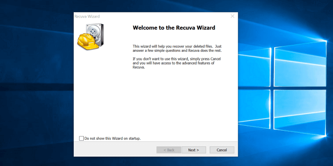 recuva data recovery for windows 10