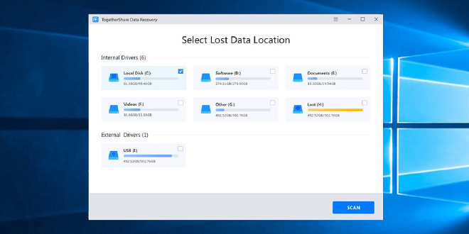 togethershare data recovery professiona