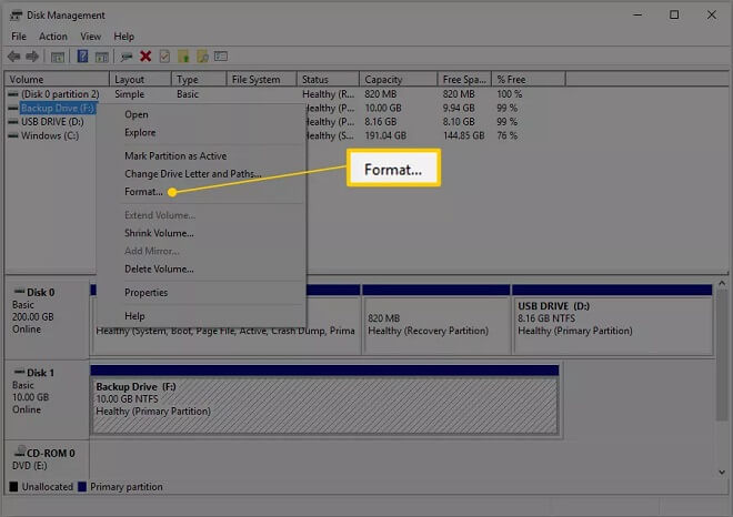 Seagate external hard drive not showing up windows 10