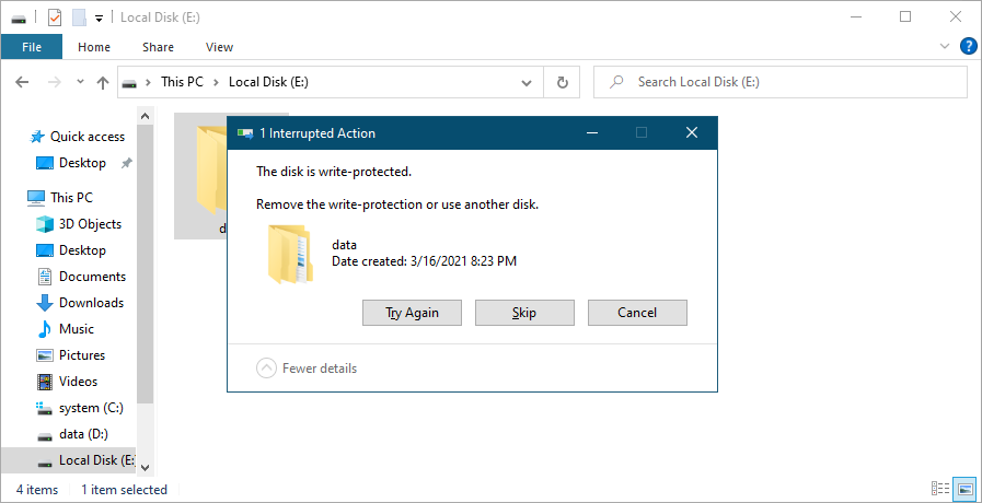 How to Remove Write Protection from USB in Windows 11/10/8/7