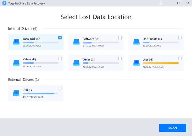 TogetherShare Data Recovery Pro 7.4 for apple instal free