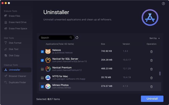 how to permanently delete Excel files or uninstall Excel on Mac